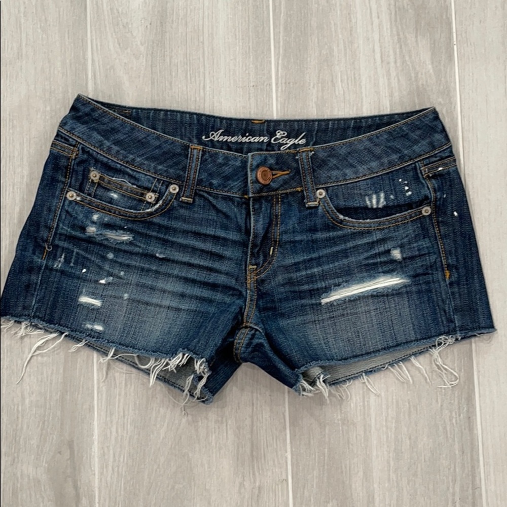 American Eagle Distressed Shorts